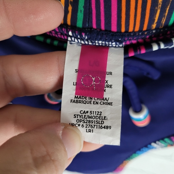 OP OCEAN PACIFIC | swim bathing suit boy short bikini bottoms - Picture 6 of 8